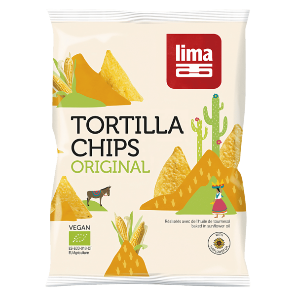 Lima Bio Tortilla Chips Original MHD 30.03.2024