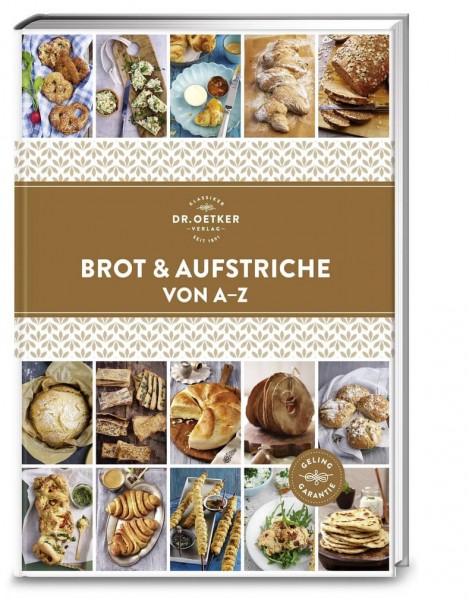 Dr. Oetker Verlag Brot &amp; Aufstriche A-Z 2018