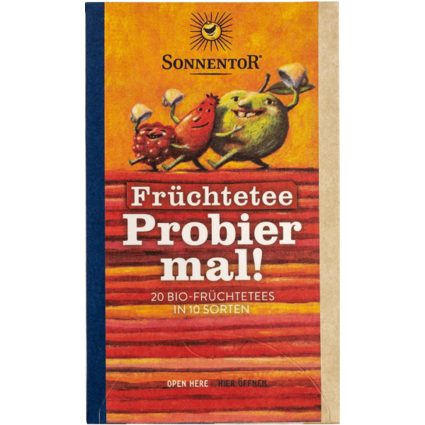 Sonnentor Bio Früchtetee Probier mal!