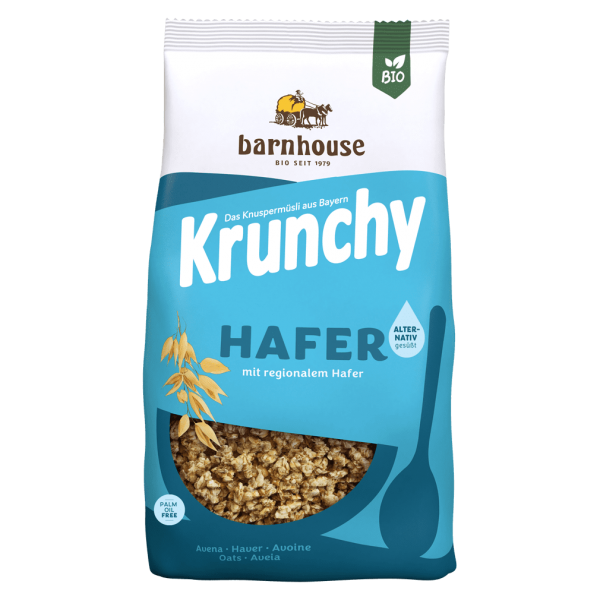 Barnhouse Bio Hafer Krunchy alternativ gesüßt