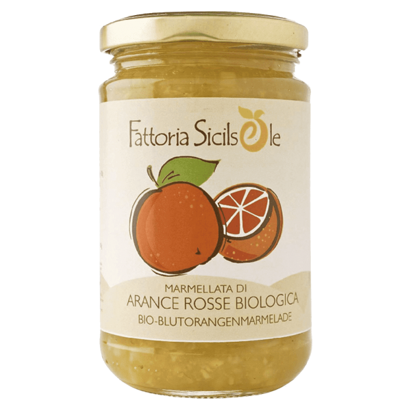 Fattoria Sicilsole Bio Blutorangen Marmelade