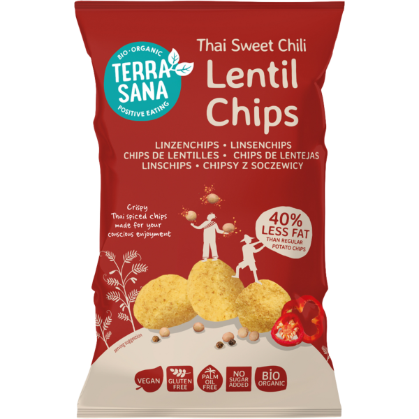TerraSana Bio Linsenchips Thai Sweet Chili
