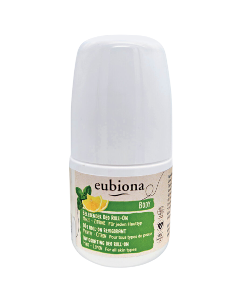 Eubiona Belebender Deo Roll-On Minze-Zitrone