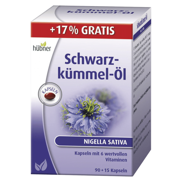 Hübner Schwarzkümmel-Öl Kapseln