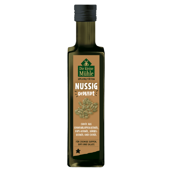 Die kleine Mühle Bio Öl Cuvée Nussig Gepimpt
