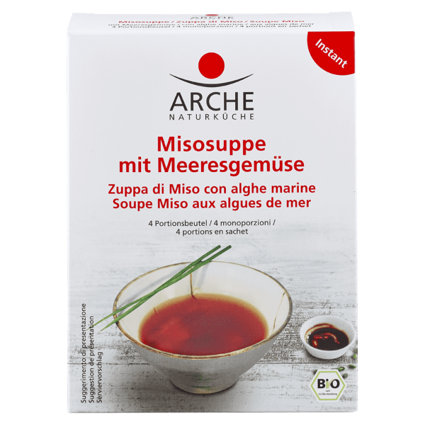 Arche Naturküche Bio Misosuppe mit Meeresgemüse