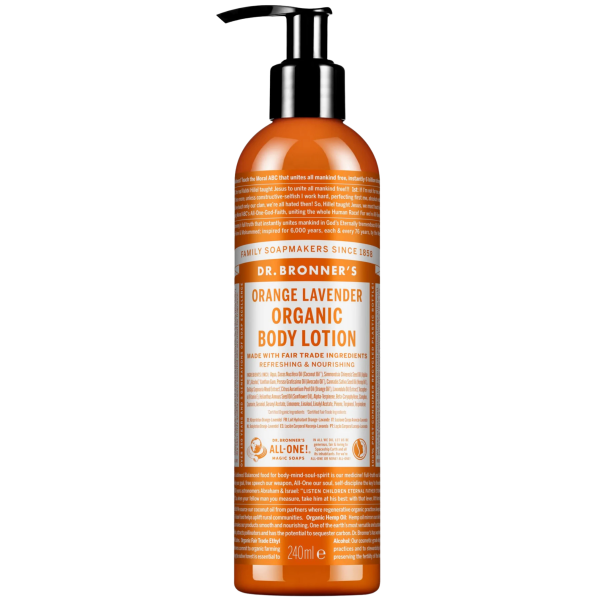 Dr. Bronners  Bio Body Lotion - Orange Lavendel