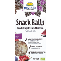 Govinda Bio Snack Balls Feige Govinda Bio Snack Balls Feige