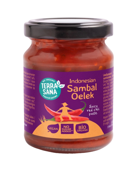 TerraSana Bio Indonesisches Sambal Oelek