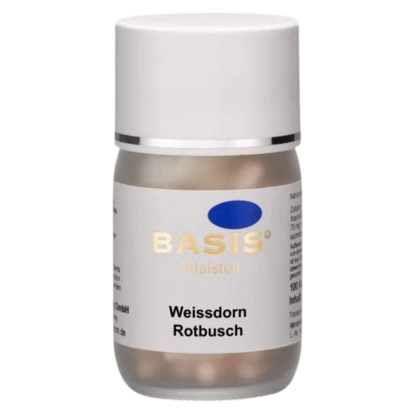BASIS Weißdorn Rotbusch Kapseln