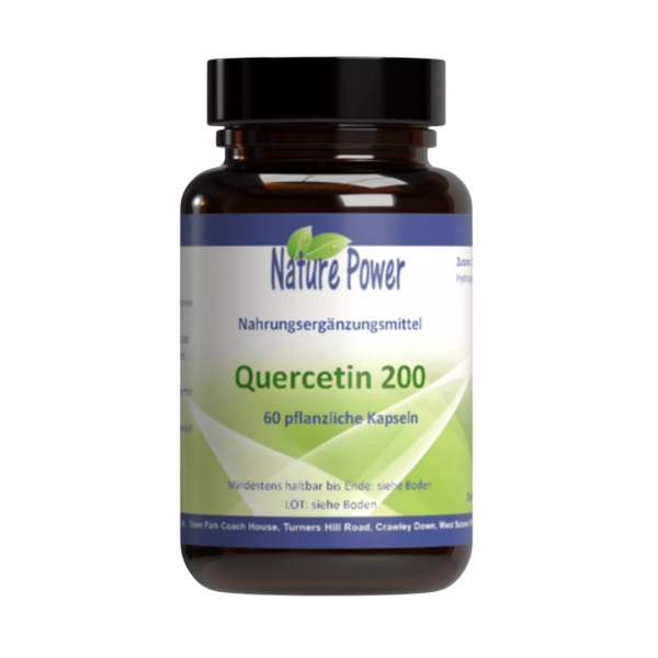 Nature Power  Quercetin 200, 60 Kapseln, MHD 30.09.2025