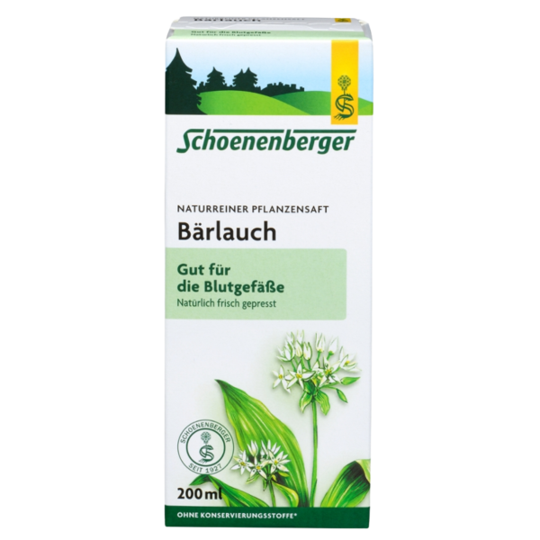 Schoenenberger Bärlauch Pflanzensaft