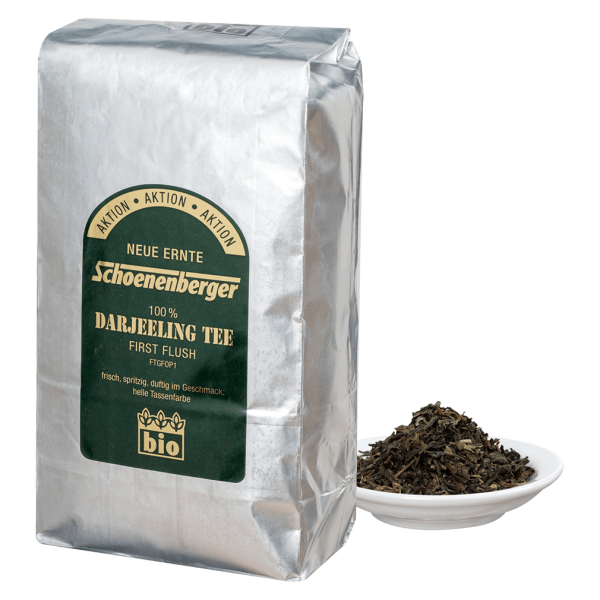 Schoenenberger Bio Darjeeling Schwarzer Tee