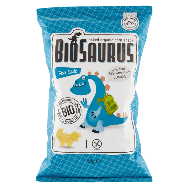 BioSaurus Bio Mais-Snack Sea Salt
