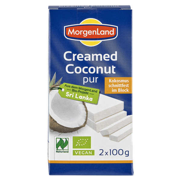 MorgenLand Bio Creamed Coconut pur 200g