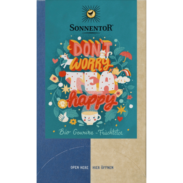 Sonnentor Bio Don't worry, TEA happy Tee