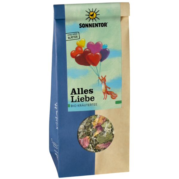 Sonnentor Bio Alles Liebe Kräutertee 50g mit Hanf, lose