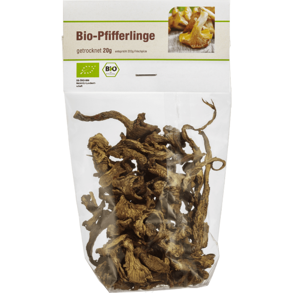 Integra Bio Pfifferlinge, getrocknet