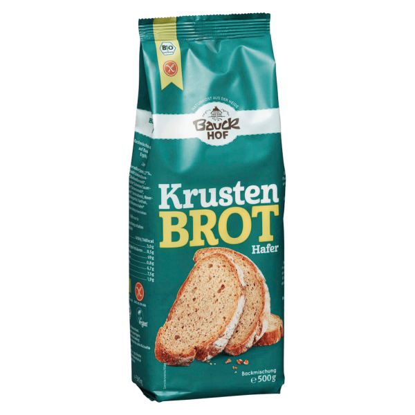 Bauckhof  Bio Krustenbrot Hafer glutenfrei