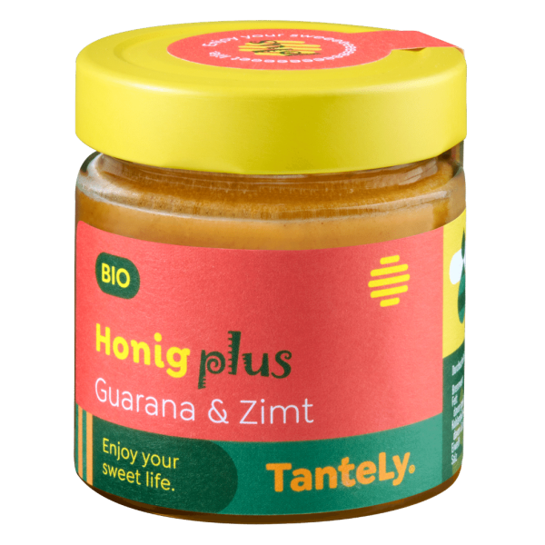 TanteLy Bio Honig Plus Guarana &amp; Zimt