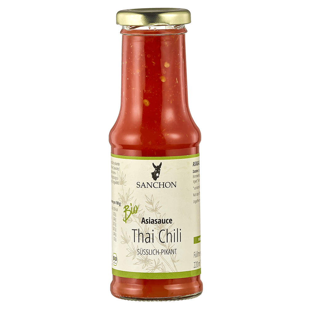 Bio ThaiChiliSauce von Sanchon bei greenist.de