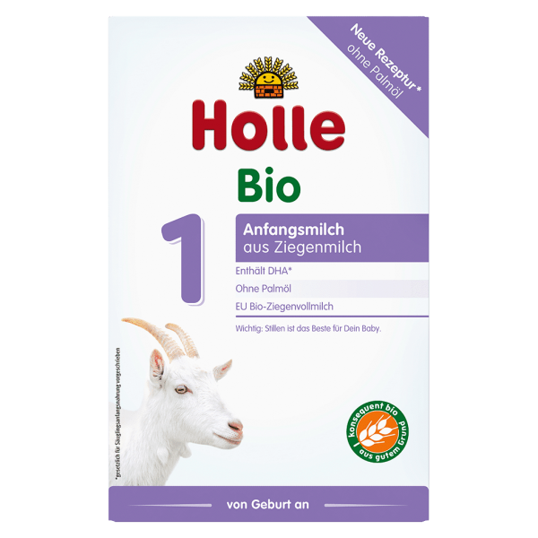 Holle Bio Anfangsmilch 1 aus Ziegenmilch