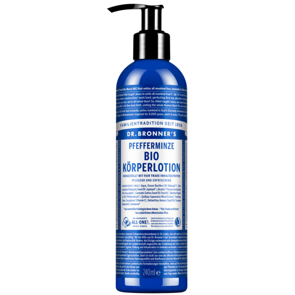 Dr. Bronners  Bio Body Lotion - Pfefferminze