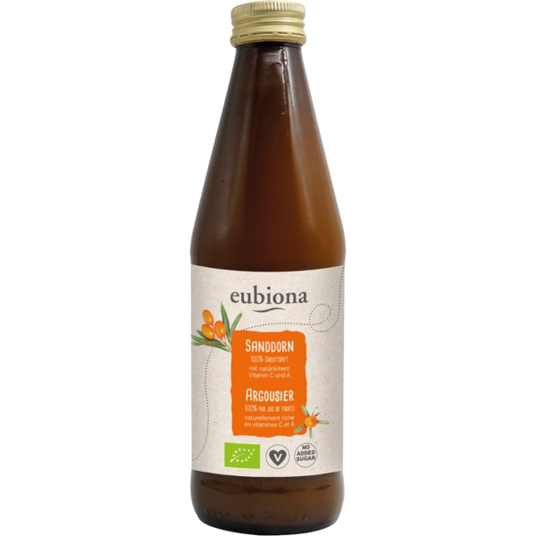 Eubiona Bio Sanddornsaft ungesüßt