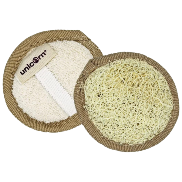 Spa Vivent unicorn® Luffa Makeup-Entferner Pad, 2 St