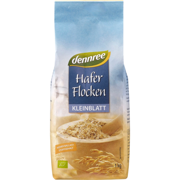 dennree Bio Haferflocken Kleinblatt