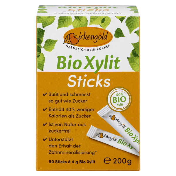 Birkengold Bio Xylit Sticks, 200g