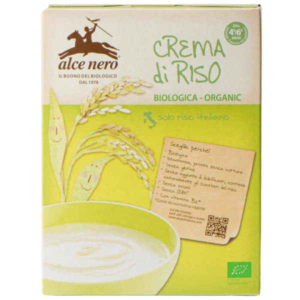 Alce Nero Bio Reis- und Maisbrei, 200g
