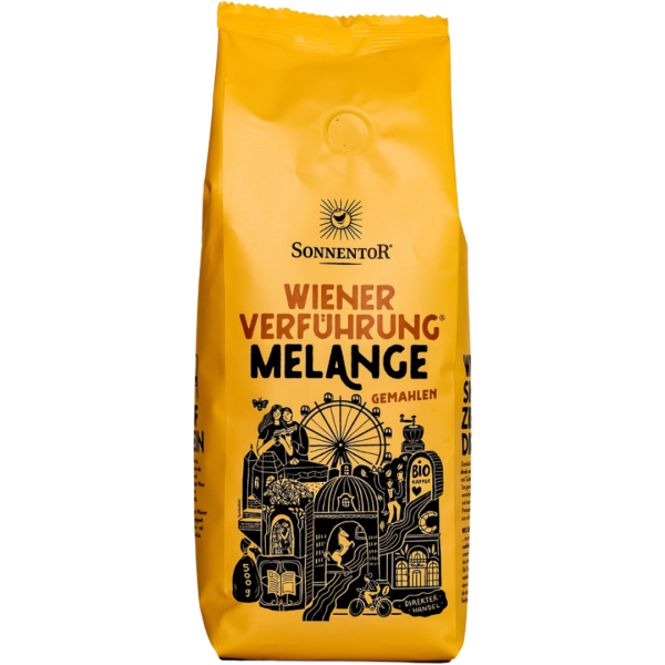 Sonnentor Bio Melange Kaffee gemahlen, 500g