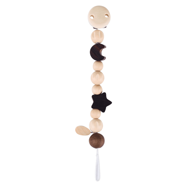 Heimess Schnullerkette Mond und Stern