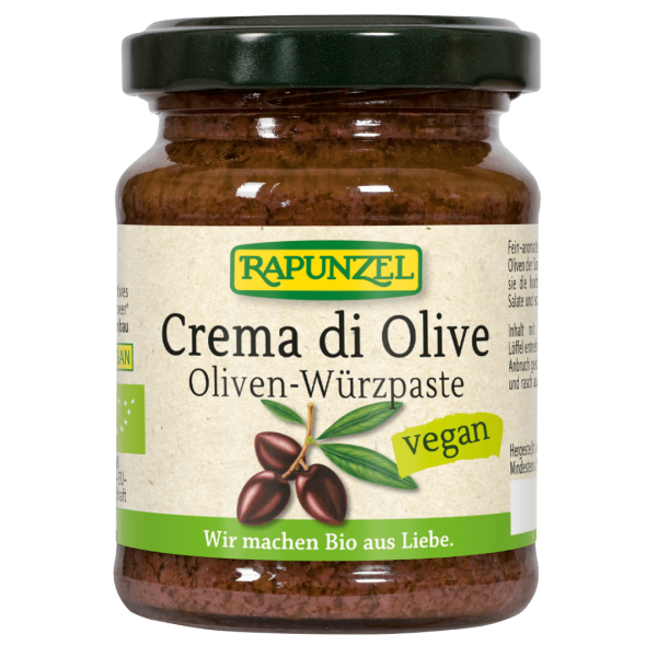 Rapunzel Bio Crema di Olive, Oliven-Würzpaste