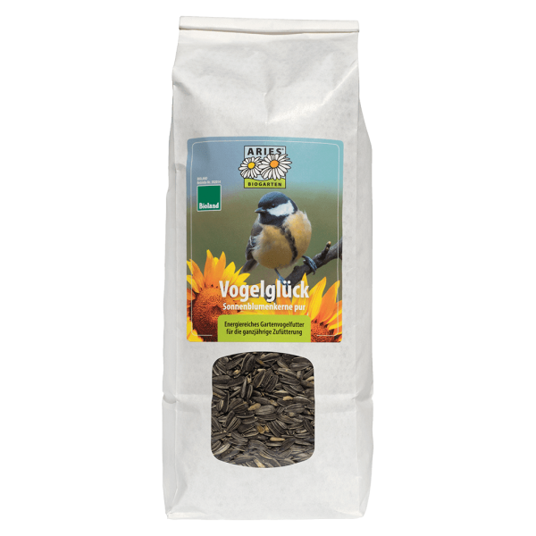 Aries Bio Vogelglück Sonnenblumenkerne pur, 1kg