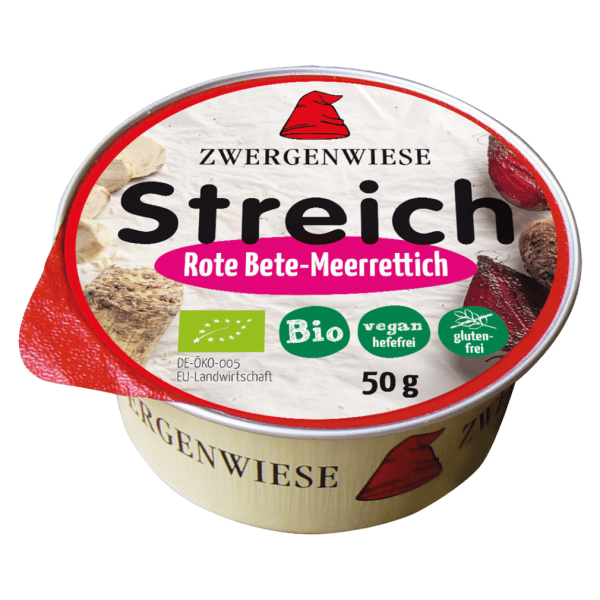 Zwergenwiese Bio Rote Bete-Meerrettich Streich