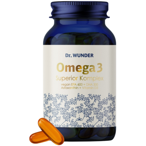 Dr. Wunder Omega 3 Superior-Komplex vegan EPA 600 + DHA 300