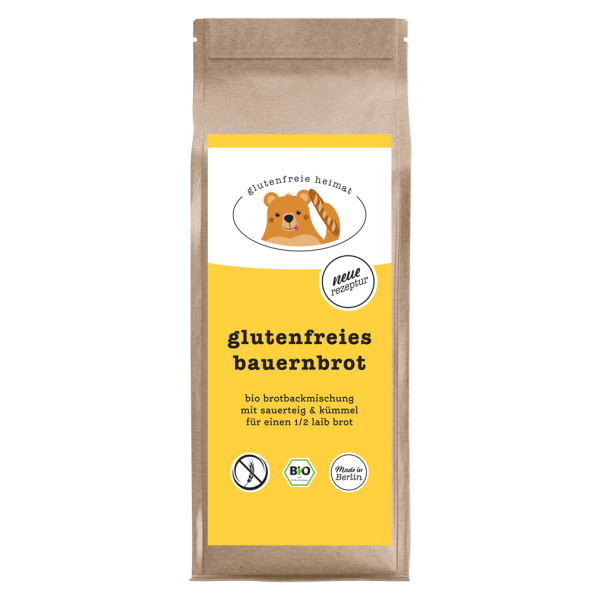 Glutenfreie Heimat Bio Glutenfreies Bauernbrot