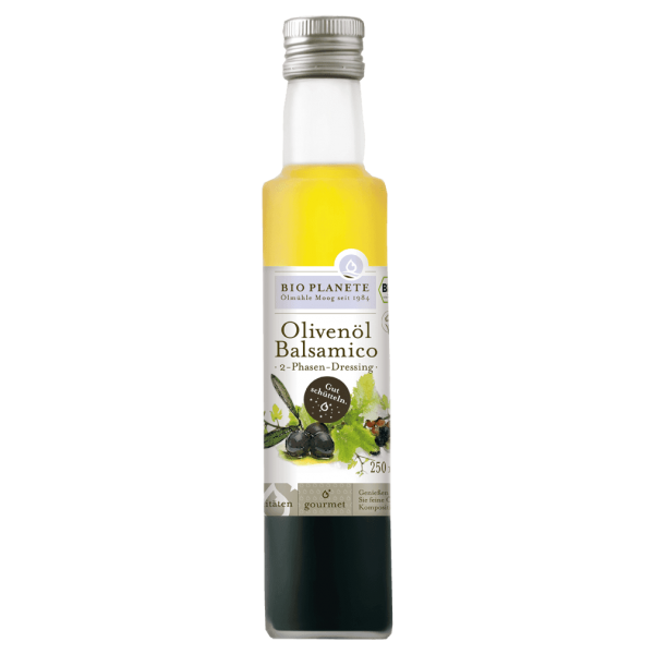Bio Planète Bio Olivenöl &amp; Balsamico, 250 ml