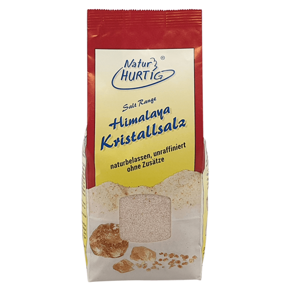 Natur Hurtig Himalaya Kristallsalz fein