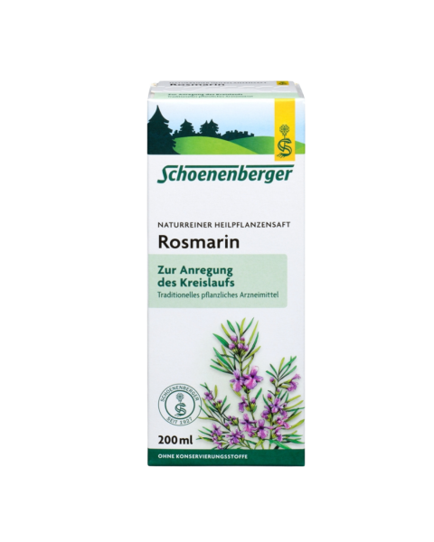 Schoenenberger Bio Rosmarin Heilpflanzensaft