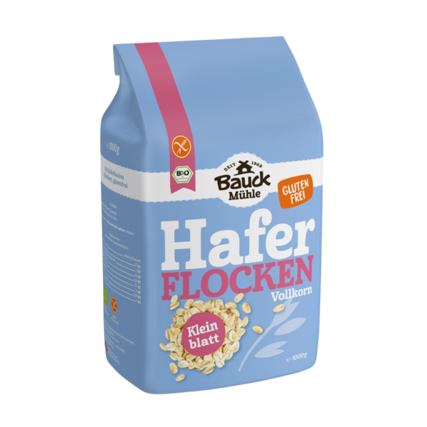 Bauckhof  Bio Haferflocken Kleinblatt glutenfrei