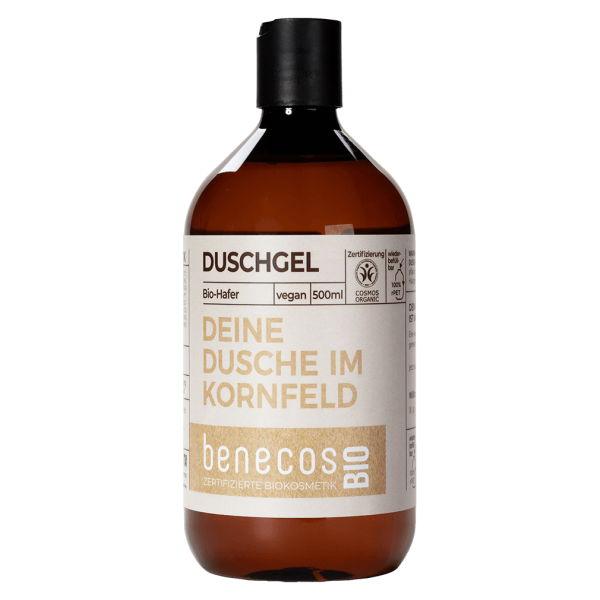 benecos Duschgel Eine Dusche im Kornfeld