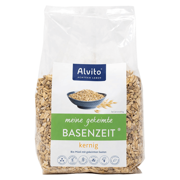 Alvito Bio BasenZeit Müsli gekeimt kernig