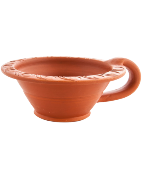 Berk Makal rot - Räuchergefäß aus Ton