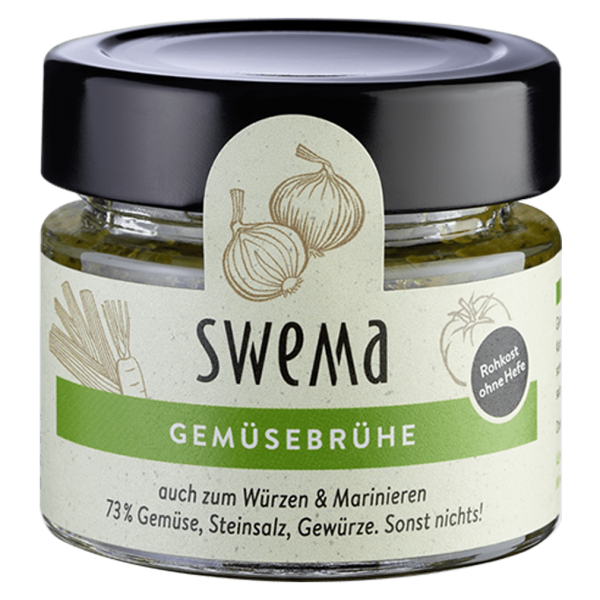 SweMa Bio Gemüsebrühe, 73% rohes Gemüse