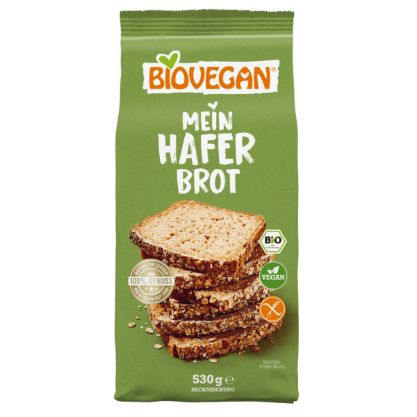 Biovegan Bio Mein Haferbrot glutenfrei