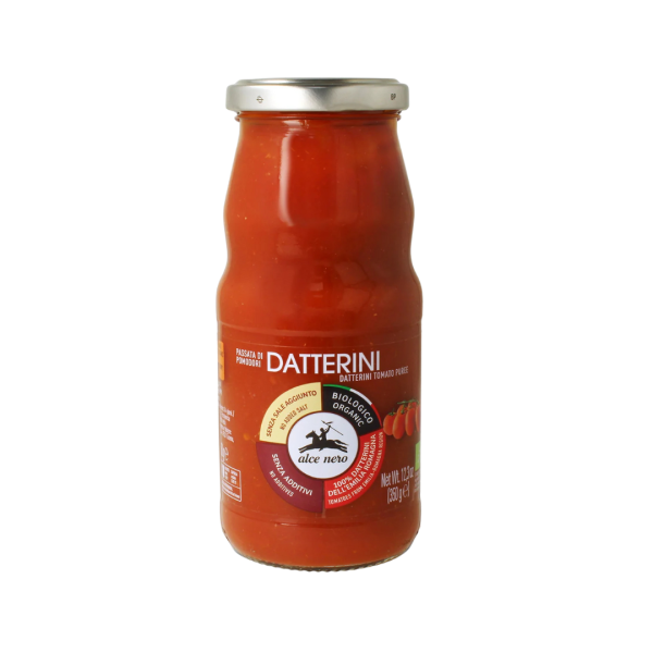 Alce Nero Bio Passierte Datteltomaten, 350g
