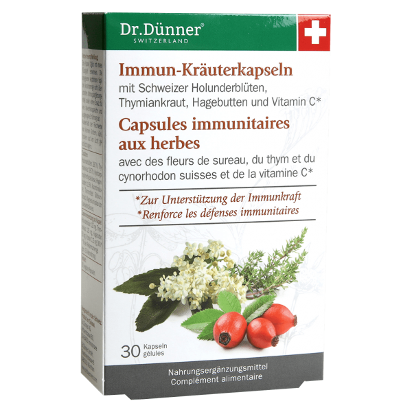Dr.Dünner Immun-Kräuterkapseln, 30 Stück